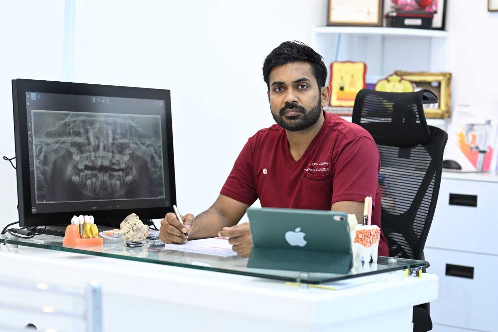 Dental team in clinic