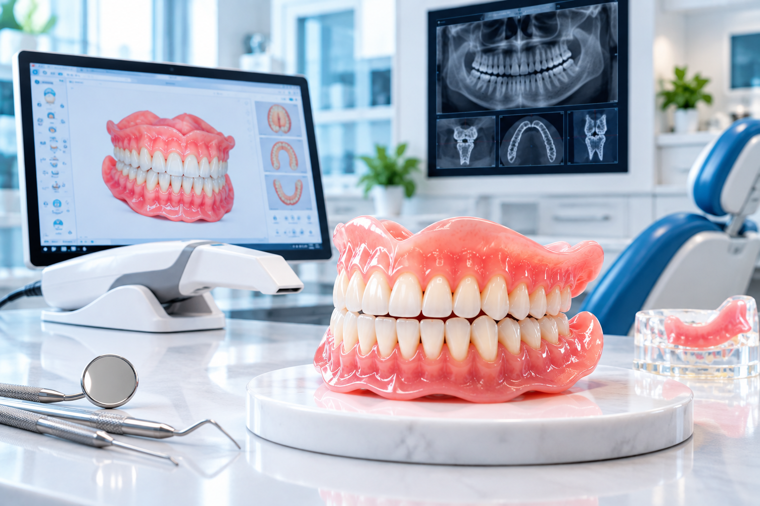 Complete Denture for Geriatric Patients at Dr Ajith's Madhav Modern Dental Speciality Clinic
