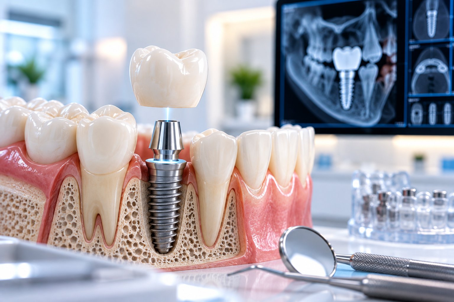 Dental Implants at Dr Ajith's Madhav Modern Dental Speciality Clinic